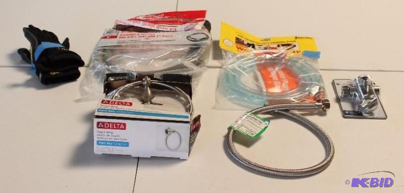 6 item lot Misc Plumbing