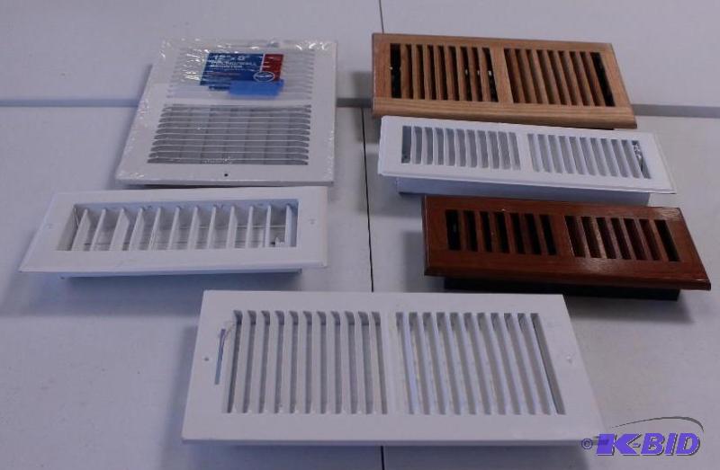 6 heat register covers