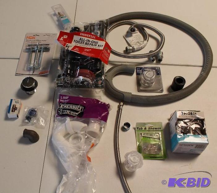 18 item misc. plumbing lot