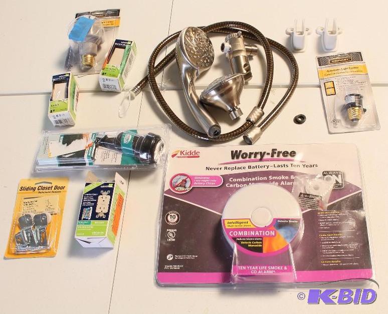10 item lot Misc. Plumbing, Electrical and Home Repair