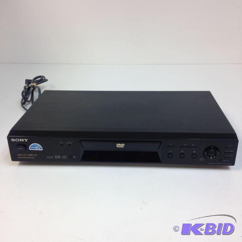 lot 11 image: Sony DVDCDVideo CD Player Model DVP-NS300...