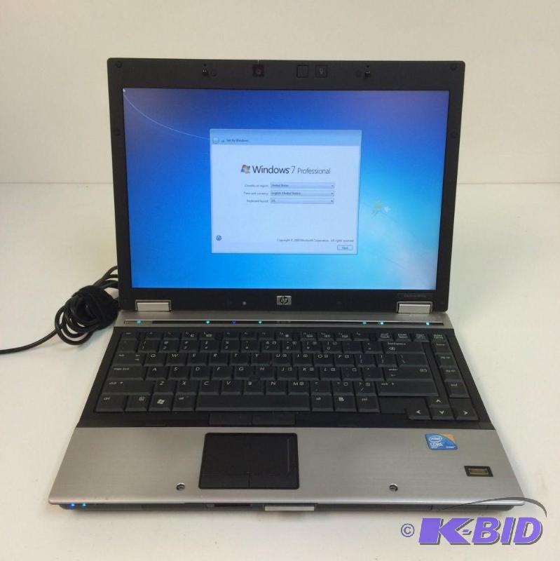 lot 7 image: HP Elitebook 6930p Personal Laptop     Opera...
