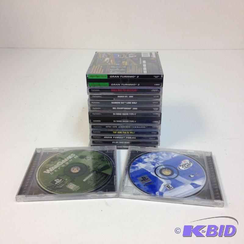 lot 9 image: Bulk Lot of Video Games for Sony PlayStation...