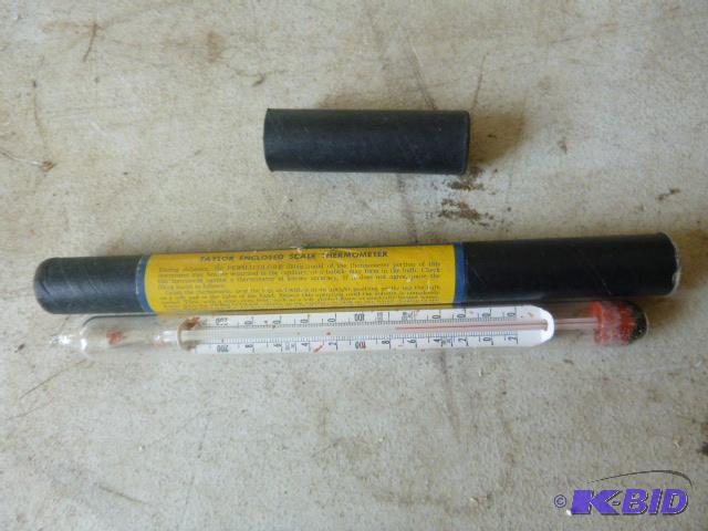 lot 10 image: Taylor Floating Dairy Thermometer...