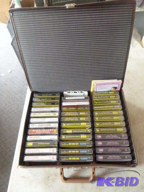 lot 108 image: Miscellaneous Cassettes with Case...