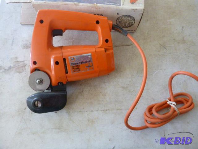 Black Decker Rotary Power Cutter Model Northstar Kimball