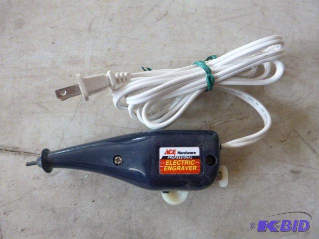 lot 128 image: Ace Electric Engraver Tested....