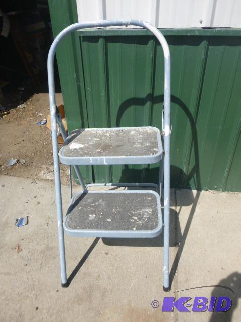lot 185 image: Folding Step Stool...
