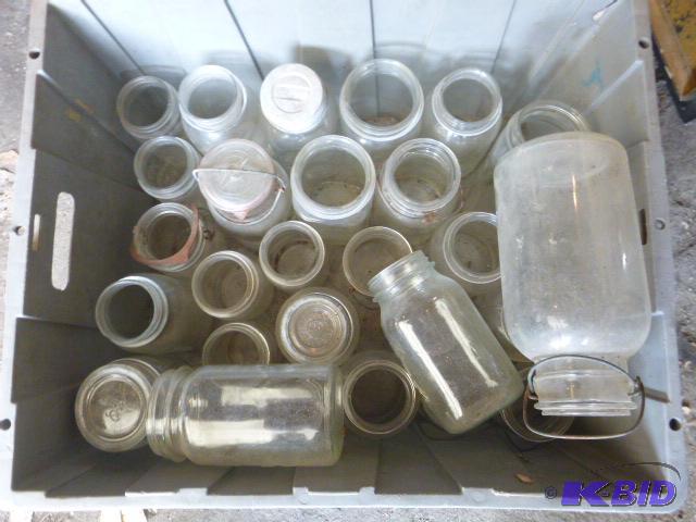 lot 200 image: Miscellaneous Canning Jars...