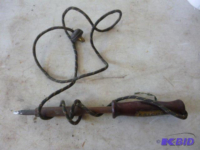 lot 36 image: Vintage ESICO Junior Electric Soldering Iron ...