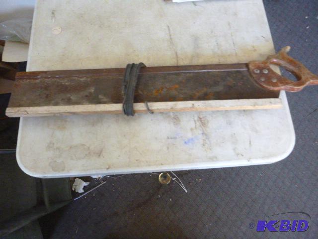 lot 41 image: Vintage 28" Miter Saw...