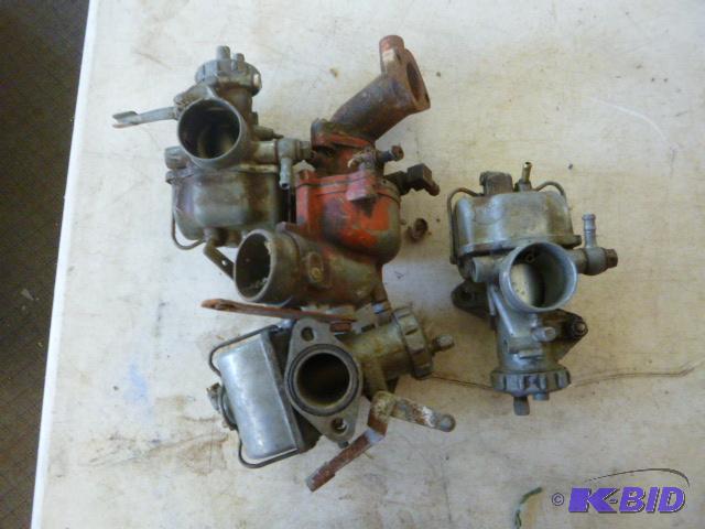 lot 52 image: 4 Miscellaneous Carburetors ...