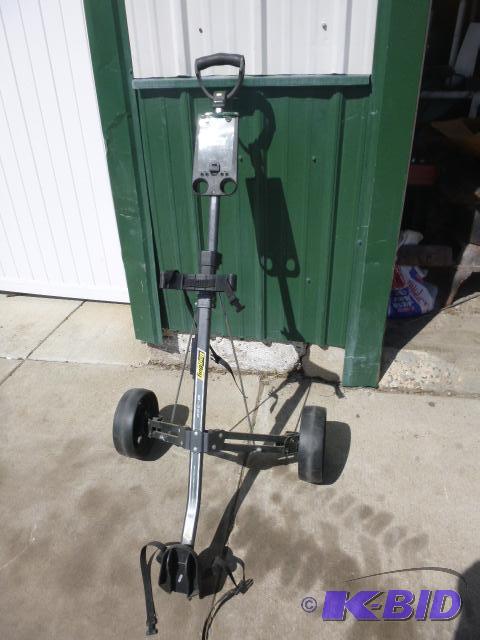 lot 62 image: Bag Boy Pull Golf Cart...