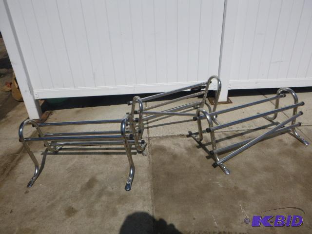 lot 72 image: 3 Coat and Hat Racks 30"...