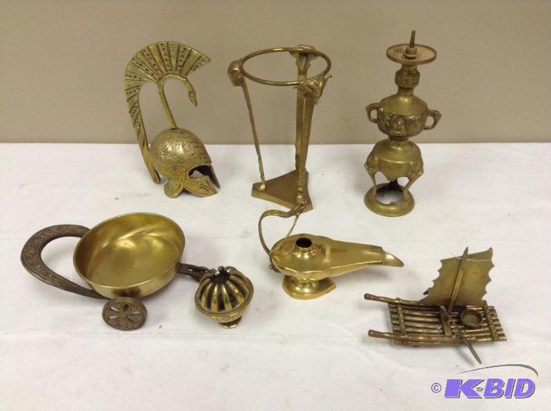 lot 120 image: Grouping of Roman Type Brass