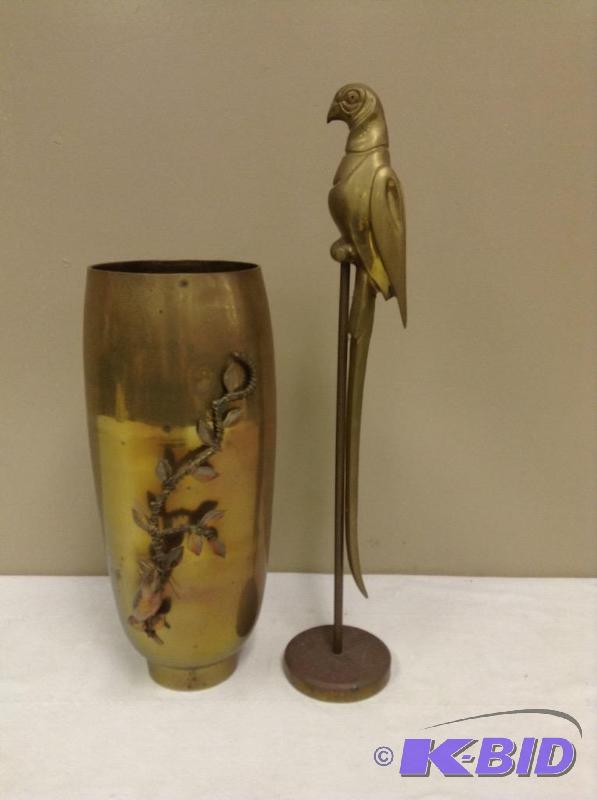 lot 141 image: Brass Bird Pieces