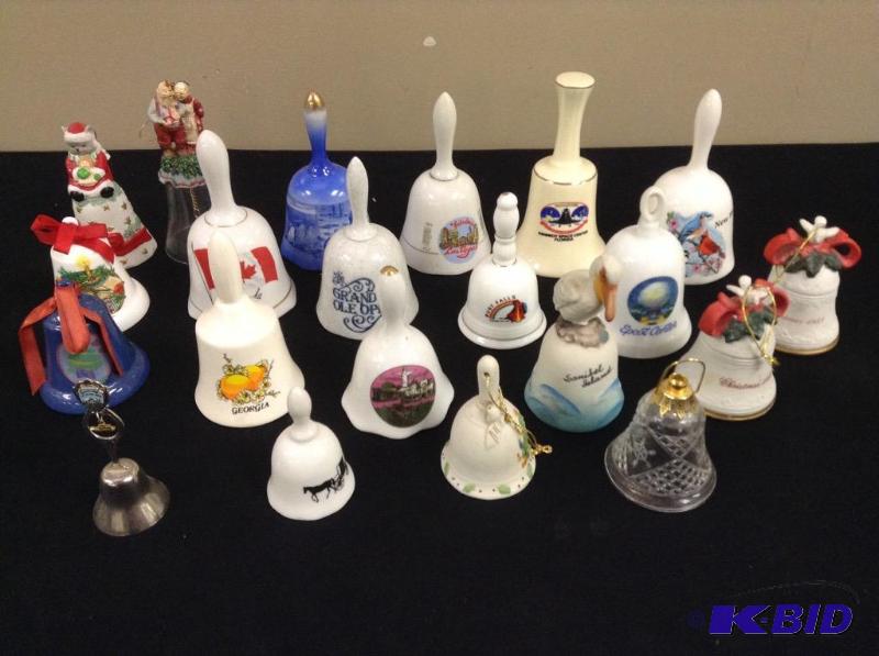 lot 56 image: Collection of Souvenir Bells