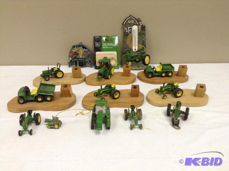 lot 58 image: Assortment of John Deere Tractors