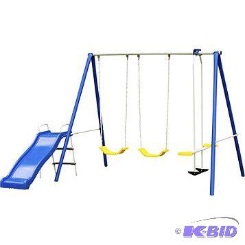 lot 2 image: Flexible Flyer Winning Fun Swing Set