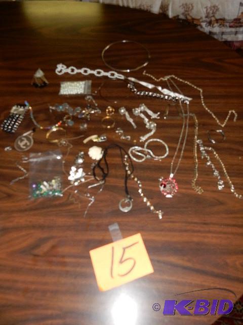 lot 15 image: Misc. Jewelry as pictured