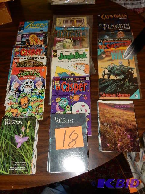 lot 18 image: Misc. Comics as pictured