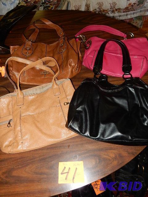 lot 41 image: 4 Designer type Purses