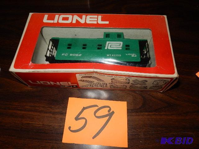 lot 59 image: LIONEL, Penn Central 9062 WT 42500