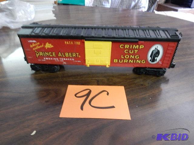 lot 9C image: Prince Albert Box Car