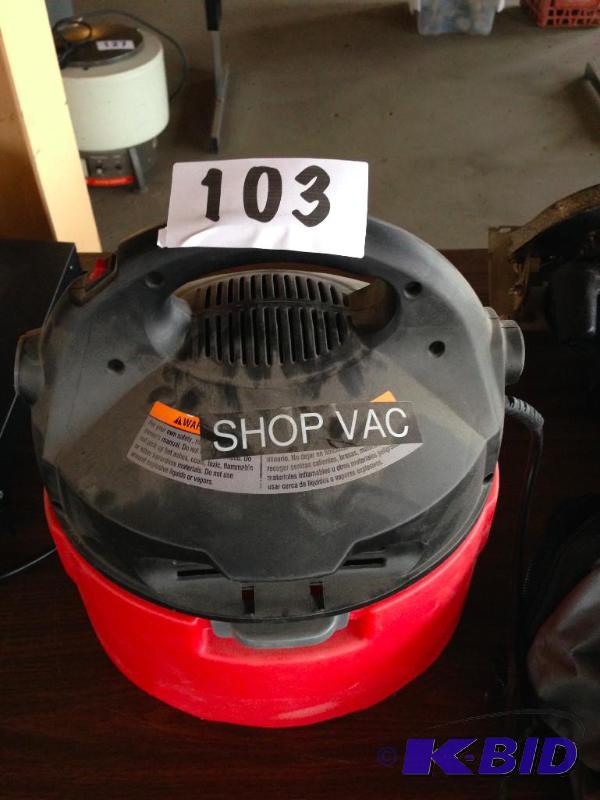 Small shop vac....