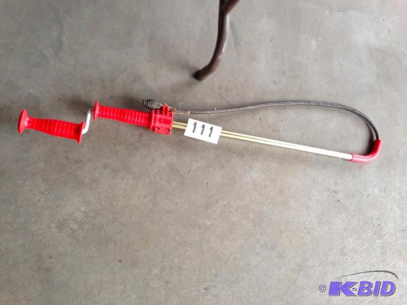 drain snake  cleaner....