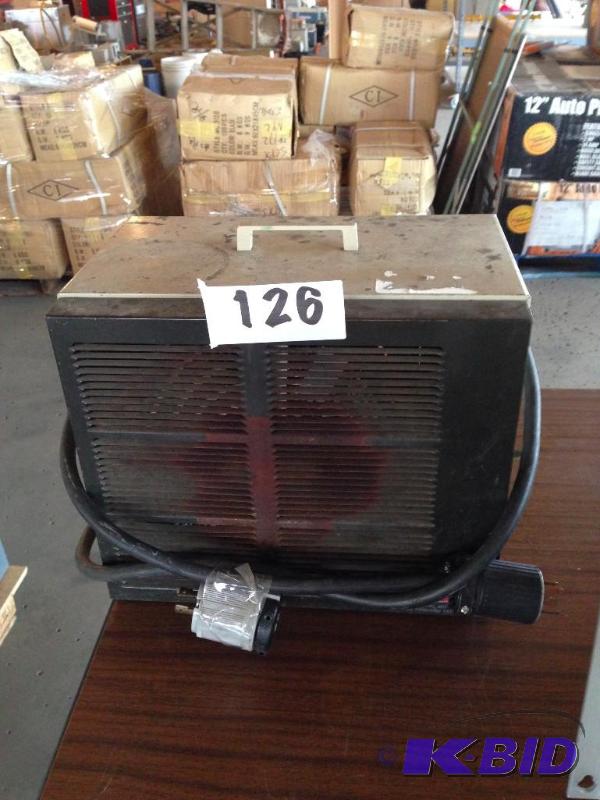 Small electric heater....