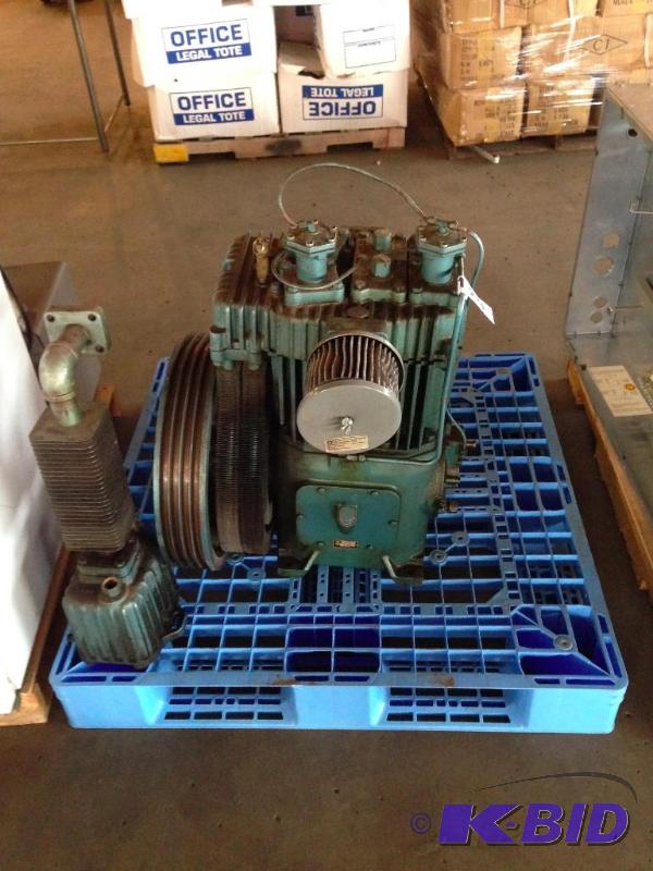 Compressor head with motor....