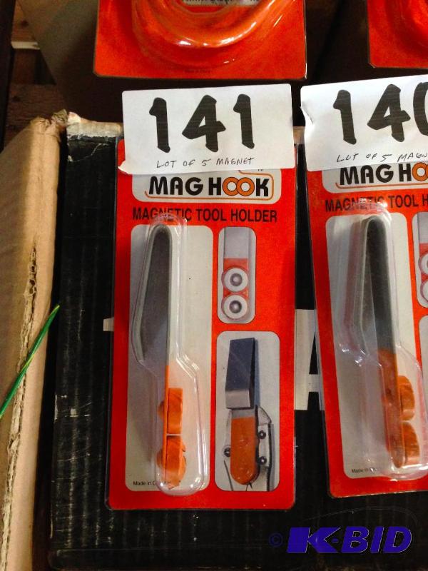 Lot of 5 magnet tool holders. New in retail p...