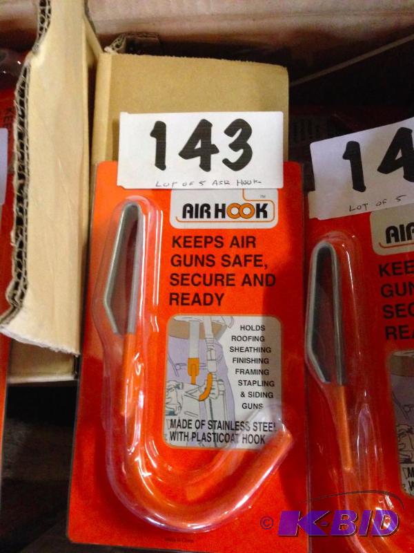 Lot of 5 Air Hook tool holders. New in retail...