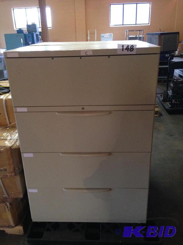 Lot of 2 lateral filing cabinets....