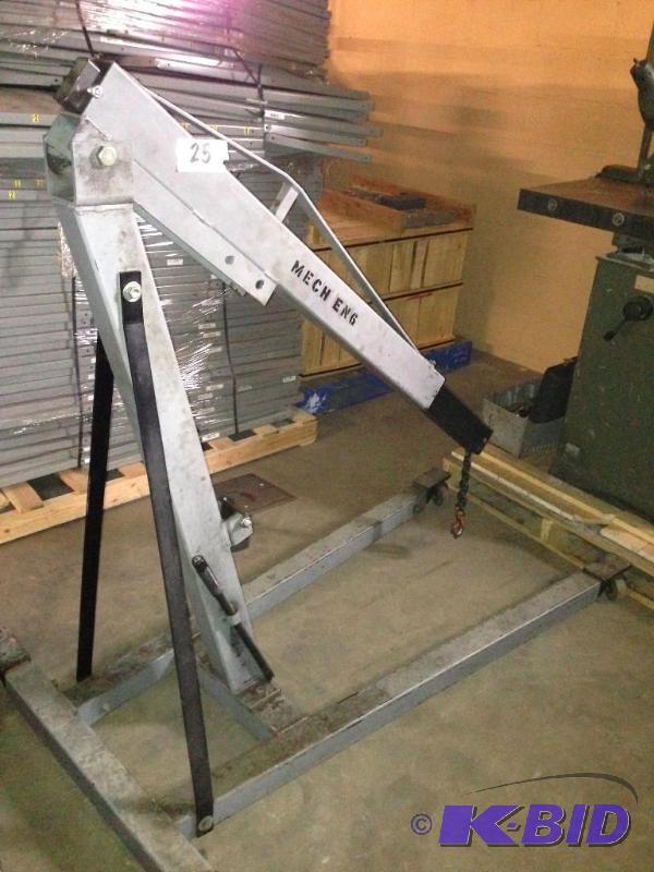 Engine hoist - no jack....