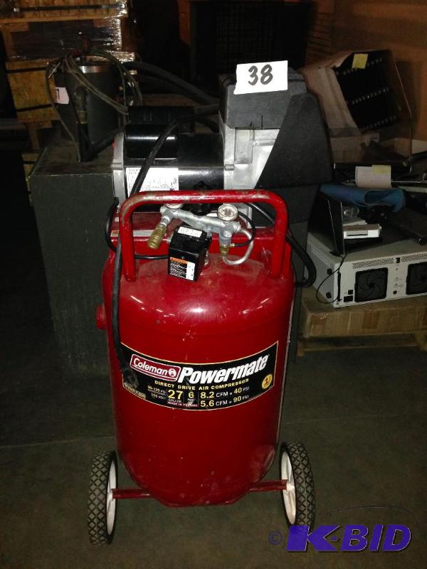 Coleman powermate air compressor....