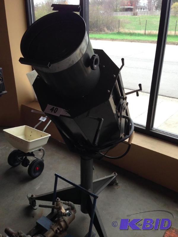 Antique theater spotlight....