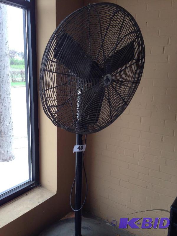 Warehouse pedestal fan....