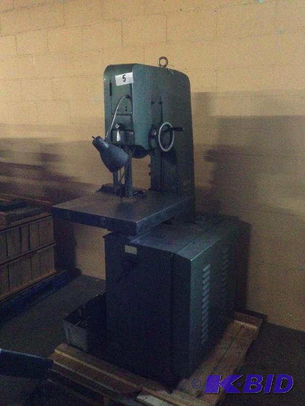 Jet heavy duty vertical bandsaw. A bit tough ...