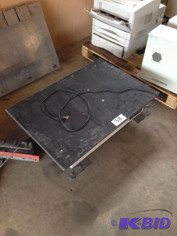 Heavy laboratory shaker table....