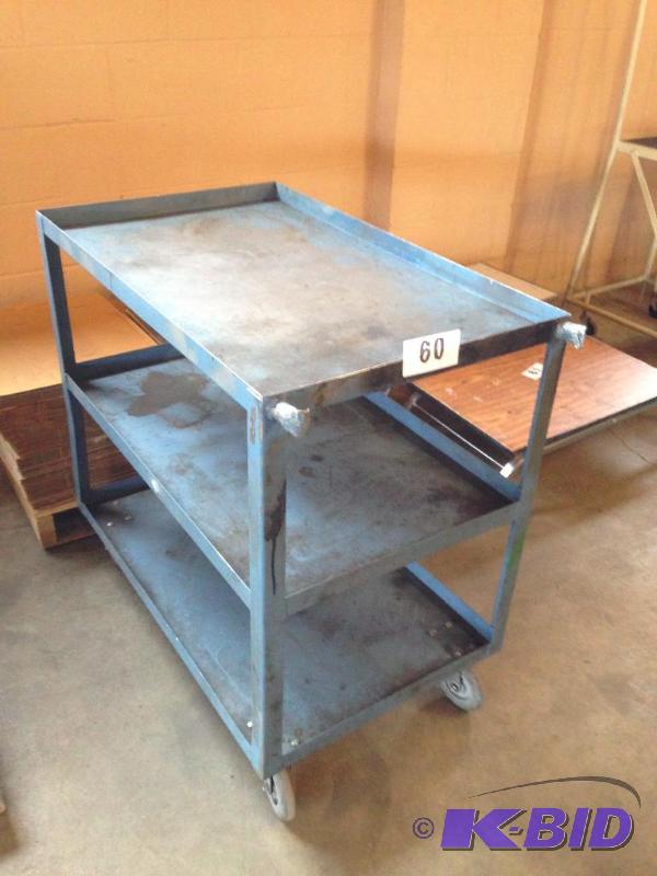 Metal shop cart....