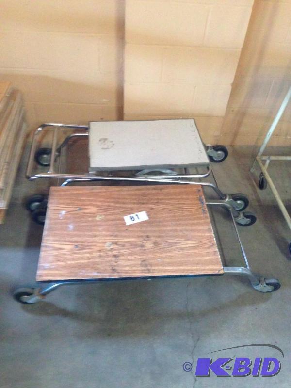 2 folding carts....