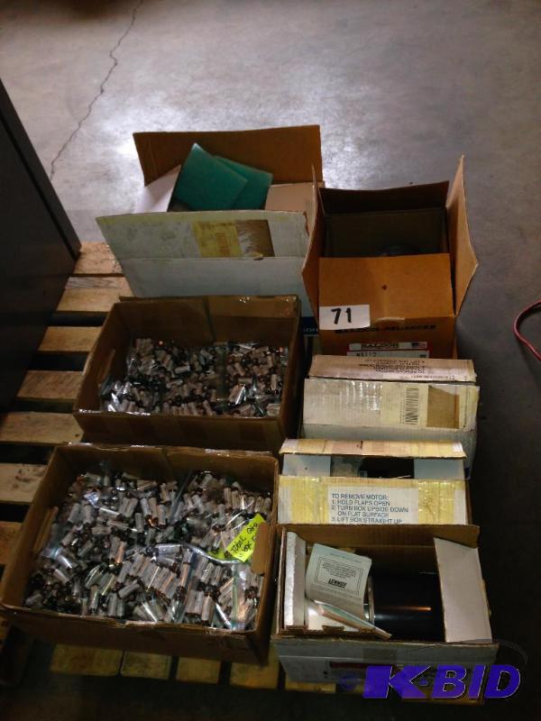 Pallet lot including AA batteries and electri...