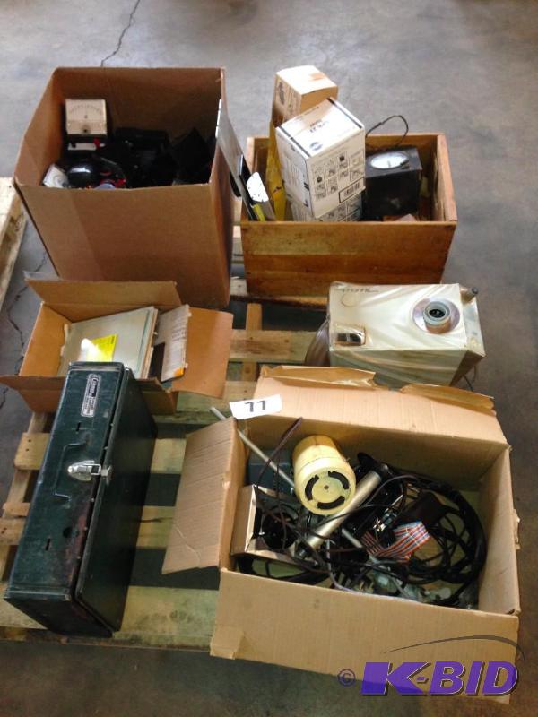 Pallet lot of misc. including a box of multim...