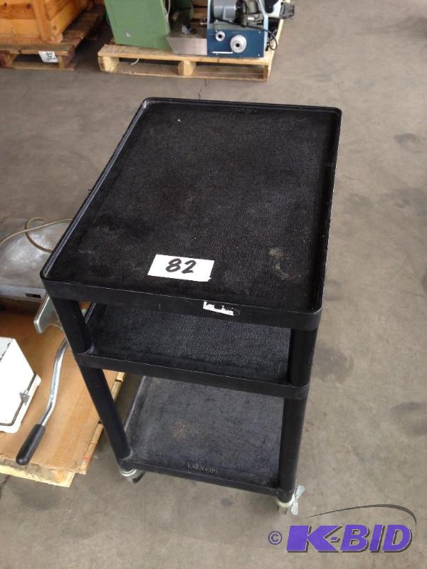 Luxor plastic rolling cart (like Rubbermaid)...