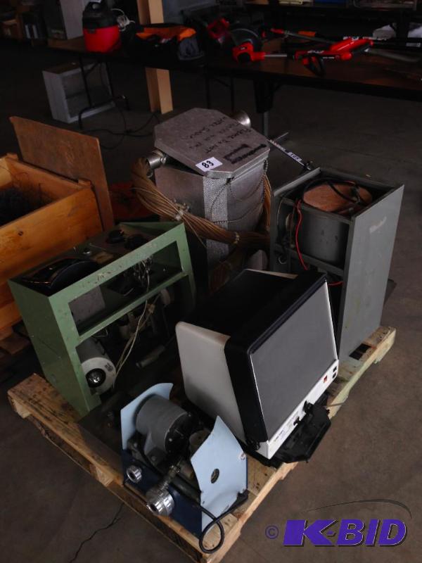 Pallet lot of misc. equipment....
