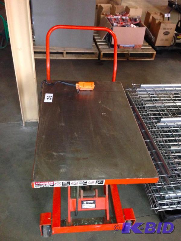Presto electric lift table....