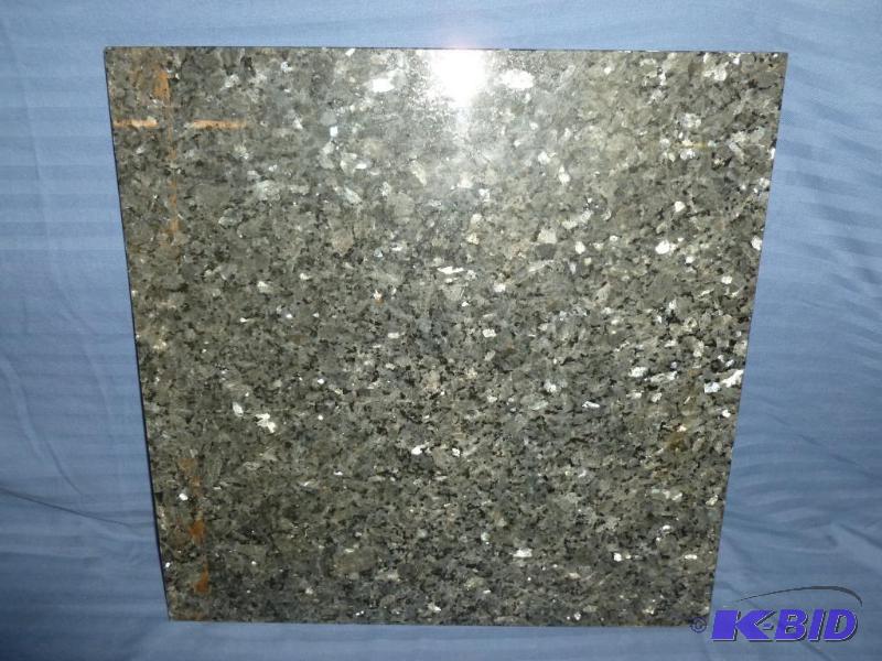lot 146 image: Large slab of polished granite, measures 18&q...