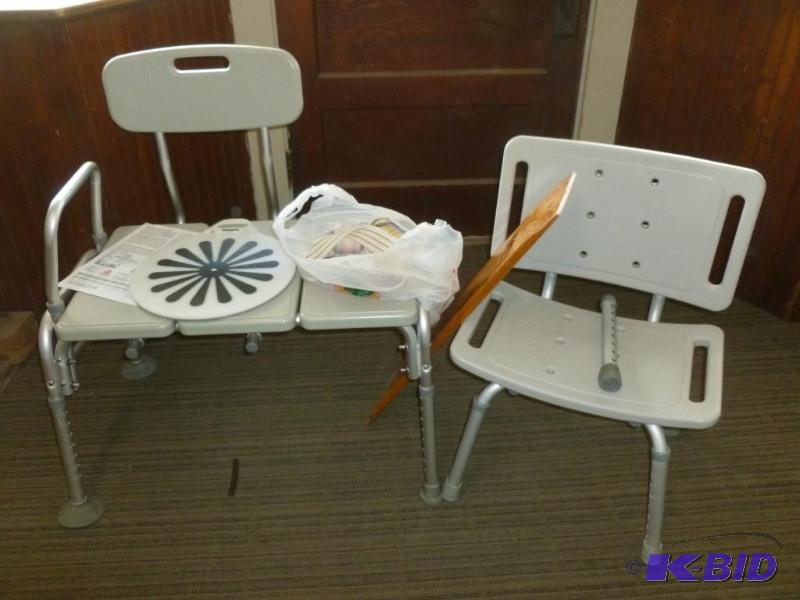 lot 191 image: Drive Medical handicap shower chair, comes wi...
